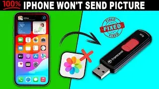 Fix iphone photo won't able to send pendrive | Transfer Files iPhone to USB