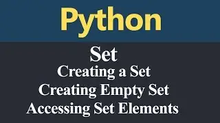 Set Type in Python (Hindi)