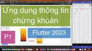 Úng dụng mobile tra cứu thông tin chứng khoán | Flutter Stock App | Phần 1