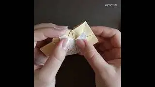 Изящные цветы из бумаги за минуту #Shorts • Origami Flowers