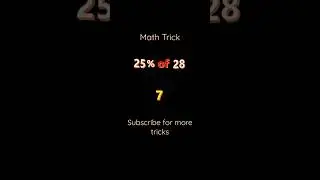 Math Trick 