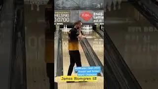 Former World Champion & BallMaster 2024 📺 finalist - James Blomgren 🇸🇪 #bowling #strike #skill