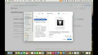 Creating Developer ID Application in apple developer console for mac dmg file signing purpose