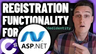 ASP.NET Registration Functionality from SCRATCH in .NET 7