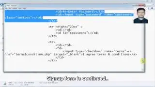 How to make a PHP web Project (Easy Way) (Step-7 checkregisteration.php(4 of 10 Files))