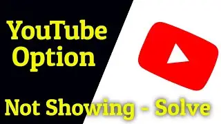 How To Fix Youtube Icon Option Not Showing Missing Problem || installed apps not showing