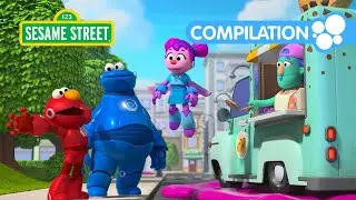 2 Hours of Mecha Builders! | Sesame Street Episodes