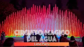 Cherry Blossom Festival Lima Peru 2024 4K | Magic water Park | Lima Peru 4K 2024