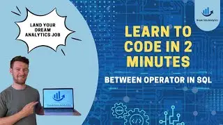 Learn to code in 2 minutes - BETWEEN operator in SQL!