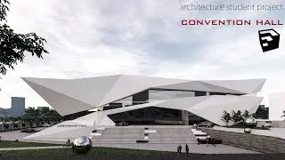 ARCHITECTURE STUDENT PROJECT  | STUDIO | ANIMASI | CONVENTION HALL