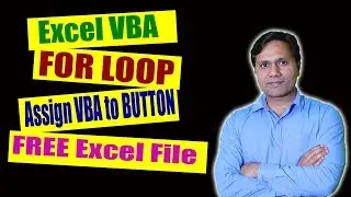 For Loop in Excel VBA | How to use For Loop in Excel VBA Macro