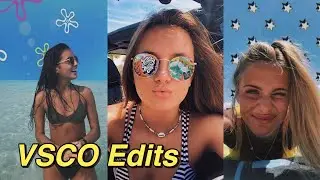 5 Ways to Make VSCO EDITS | drip + glitter bikinis, spongebob background, & more!