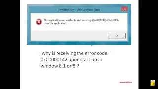 How To Fix Error 0xC0000142 Autodesk Inventor 2014 in Window 8 or 8.1