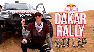 EPIC DAKAR RALLY HOT LAP with Seth Quintero! (Red Bull Player Summit Dubai)