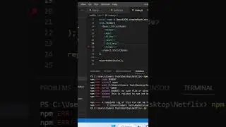 run reat.js project with npm 