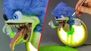 I made Monster Sonic Diorama | Mutant Sonic