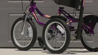 Denver nonprofit gives adaptive bike to family with disabled child