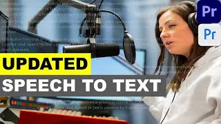 UPDATED Premiere Pro 2021 SPEECH TO TEXT and CAPTION WORKFLOW