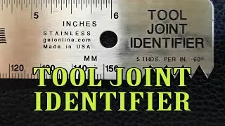 HOW TO USE TOOL JOINT IDENTIFIER