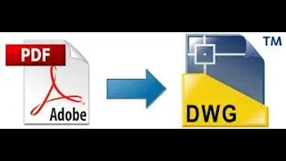 PDF TO DWG AUTOCAD 2021 IN HINDI