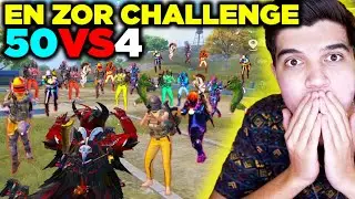 4 YOUTUBER 50 KİŞİYE KARŞI!! - SCHOOLDA BÜYÜK FİGHT!! 4 VS 50 | PUBG MOBİLE