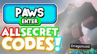 ALL 3 NEW *SECRET* PAW CODES In PROJECT NEW WORLD CODES | ROBLOX Project New World Codes !