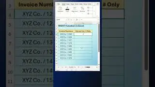 RIGHT Function in Excel | Extract Text from Right 