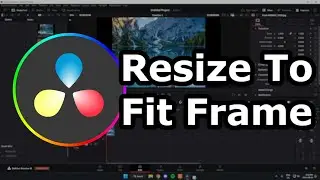 How To Stretch Video To Fit Screen In DaVinci Resolve