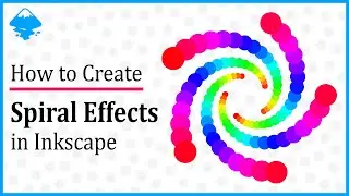 Create Cool Spiral Effects in Inkscape with Create Tiled Clones