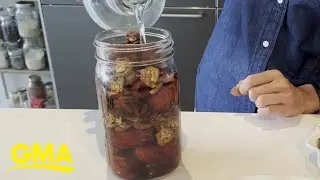 Make this tea cocktail at home with dates and goji berries l GMA