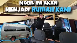 PASANGAN NEKAT MEMBUAT CAMPERVAN DARI MOBIL TUA! RUMAH BERJALAN KELUARGA KECIL KAMI❤️ 