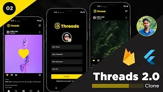 Threads 2.0 Clone Using Flutter and Firebase - #2: Flutter Project setup✅ | Full stack Flutter App