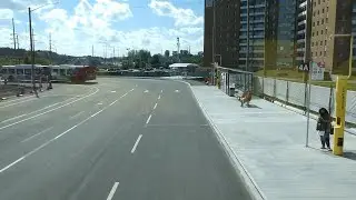 OC Transpo Stage 2 LRT Detours: Temporary Relocated Bayshore Station Local Platform (Sept 2021)