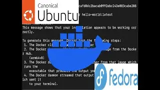 Install Docker on Debian/Ubuntu and Fedora