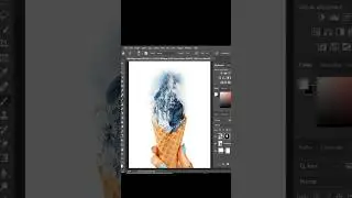 Ice cream manipulation Photoshop #photoshop_tutorial #shorts