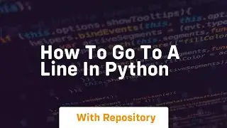 how to go to a line in python