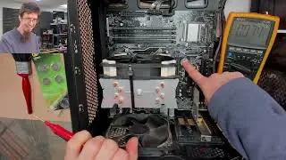 Gaming PC cut out, doesn't turn on again - LFC