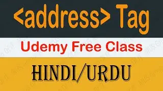 Address Tag HTML In Hindi Class 8 - HTML Tutorial For Beginner #htmlcourseinhindi #html