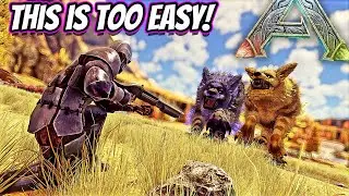 GETTING GOD TIER LOOT FROM FARMING WORLD BOSSES!! || Ark Fjordur!
