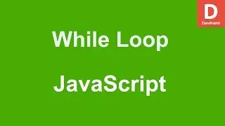 Javascript While Loop