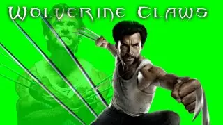 Green Screen Wolverine Claws Effect || green screen || Shiv creations