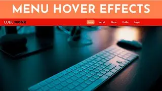 Menu Hover Effects | Navigation Hover Effects | HTML & CSS