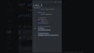 Learn python in 50 seconds 💻🔥 