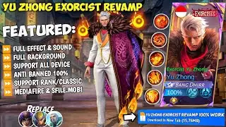 NEW Script Yu Zhong Exorcist No Password | Full Effect & Sounds | Update New Patch MLBB