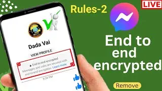 How to turn off end to end encrypted in messenger ( new rules 2 part 2) 2024