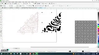 Corel Draw Tips & Tricks Seamless Pattern with the Live Sketch