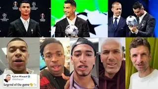 Famous Reaction On Ronaldo Won Champions League All Time TOP SCORER Award