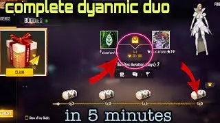 DYNAMIC DUO EVENT KAISE COMPLETE KARE||GOLDEN VOW BOX USE FREEFIRE| DYNAMIC DUO FREEFIRE