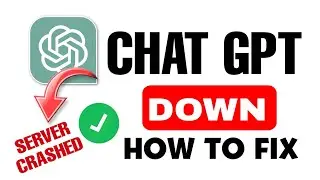 Chatgpt down today | chatgpt server down | chatgpt not working | chatgpt down 2024