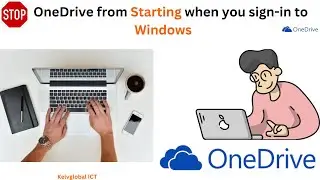 Stop OneDrive from starting when you sign-in to Windows | Block Onedrive from Starting with your PC